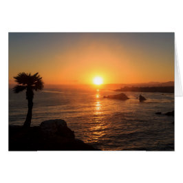 Atardecer en la costa oeste