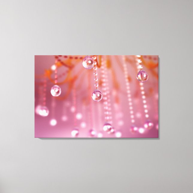 Atardecer en la impresión de lienzo de cristal (Anverso)