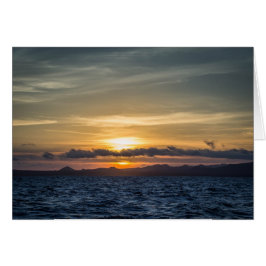 Atardecer en la isla de Bartolomé