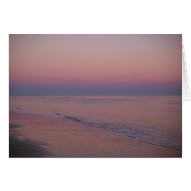 Atardecer en la isla de Sullivan, SC (Anverso (Horizontal))