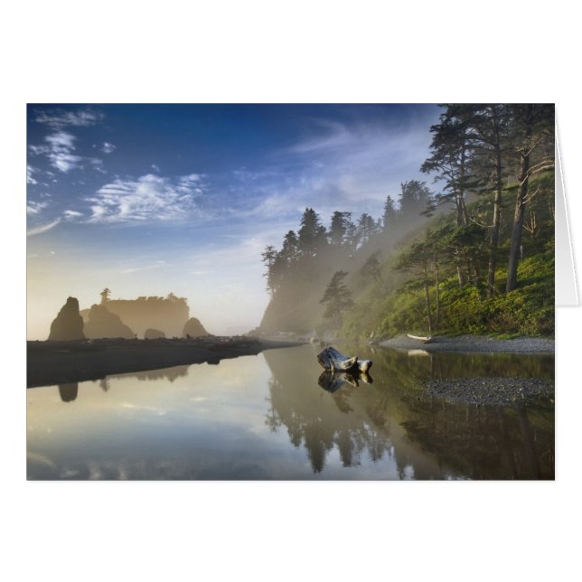 Atardecer en la playa de Ruby, Parque Nacional Olí (Anverso (Horizontal))