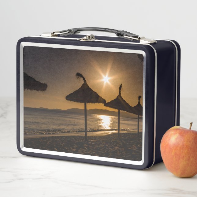 Atardecer en la playa, Mallorca, España (In situ)