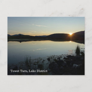 Atardecer en la postal de Tewet Tarn