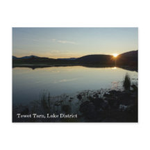 Atardecer en la postal de Tewet Tarn