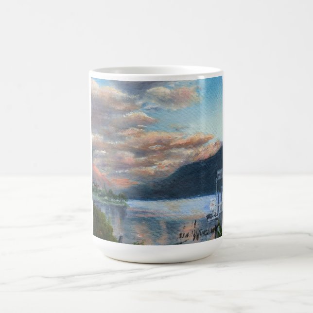 Atardecer en la taza de Locarno (Centro)