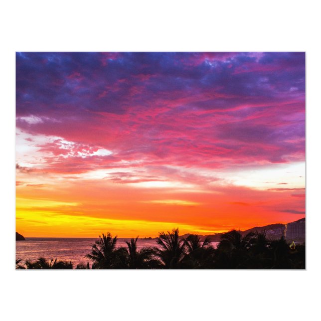 Atardecer en Vallarta | Fotografía en Venta (Frente)