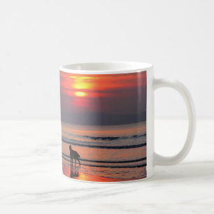 Atardecer irlandés - 11 oz. Taza blanca clásica