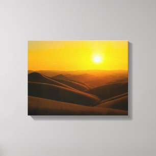 Atardecer nº 1 - Impresión en lienzo de la serie A