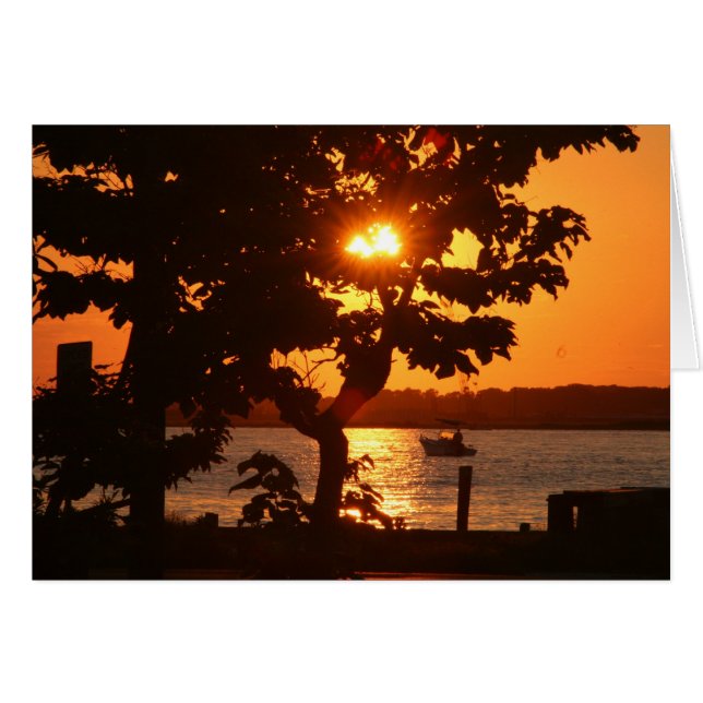 Atardecer Naranja (Anverso (Horizontal))