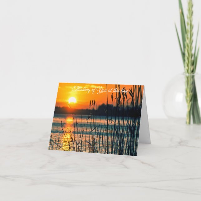 Atardecer personalizable (Anverso)