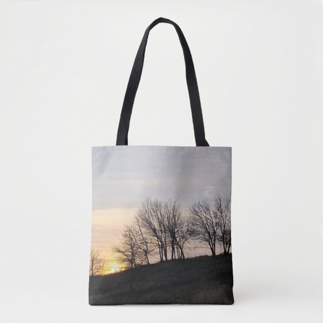 Atardecer por la colina - Bolsa de té (Anverso)