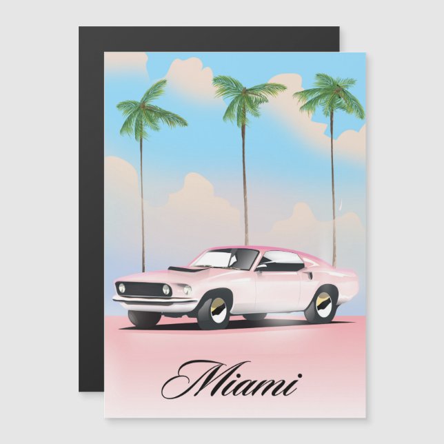 Atardecer Rosa de Miami (Anverso/Reverso)