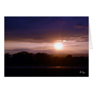 Atardecer sobre Connecticut, S Cyr