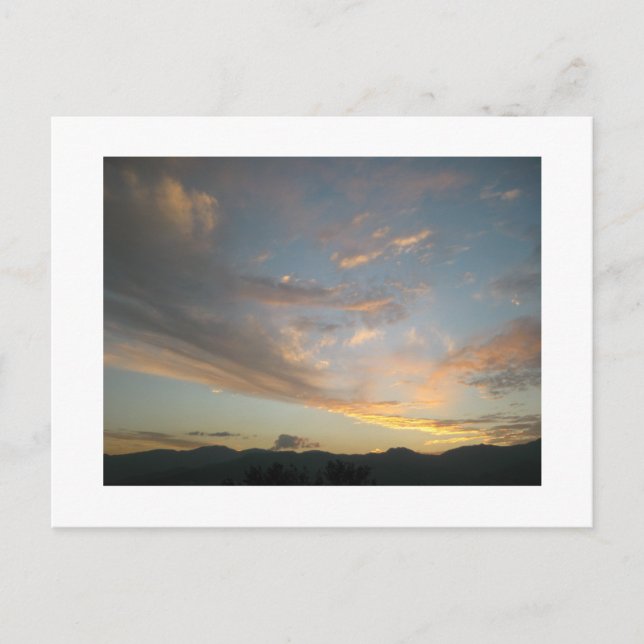 Atardecer sobre la postal de Medellín (Anverso)