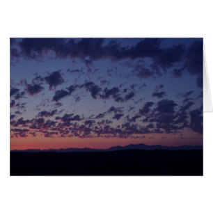 Atardecer sobre las montañas olímpicas