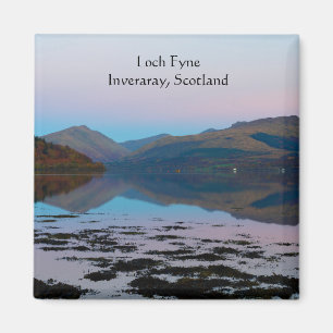 Atardecer sobre Loch Fyne, imán de Escocia