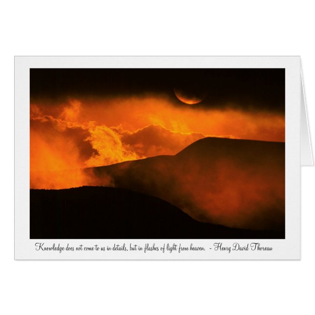 Atardecer sobre Quito, Ecuador (Anverso (Horizontal))