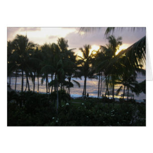 Atardecer tropical