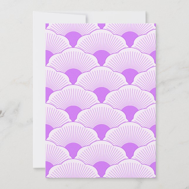 Atardecer, violeta tonal, textura de hormigón (Anverso)