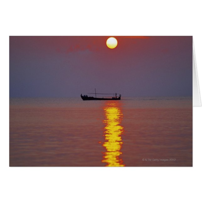 Atardecer y mar 2 (Anverso (Horizontal))