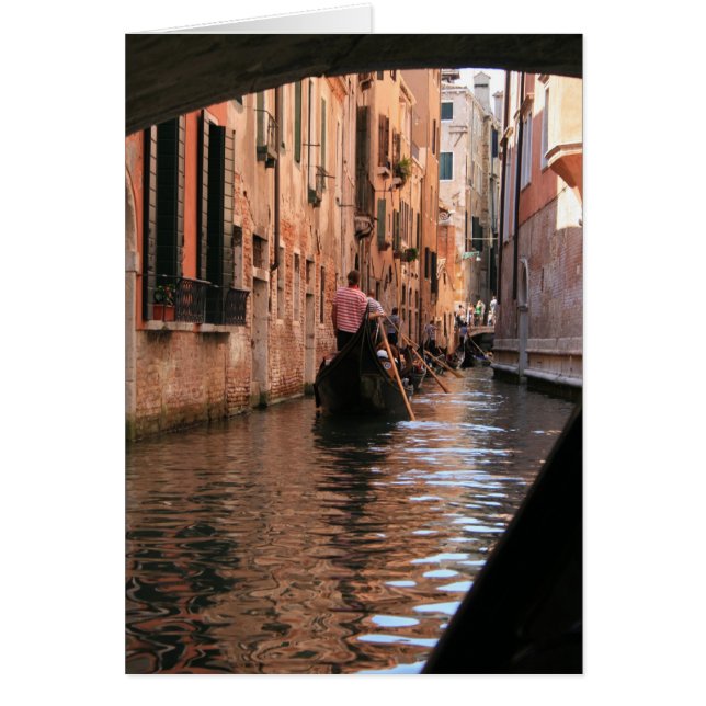 Atasco de tráfico en Venecia (Frente)