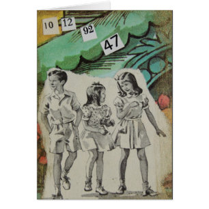 ATC de tres niños