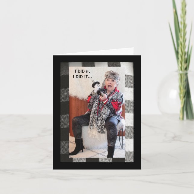 Ate una pinta de tarjeta helada (Anverso)