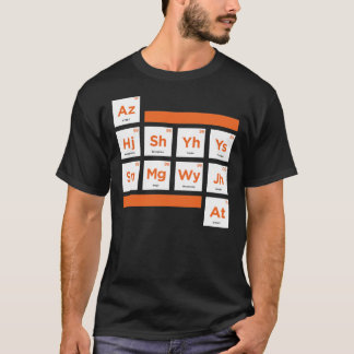 ATEEZ - Camiseta clásica de mesa periódica