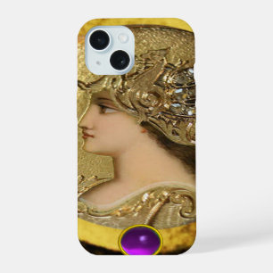 ATENA CON GRIFFINES DE FANTASÍA Y GEMSTONE PURPLE