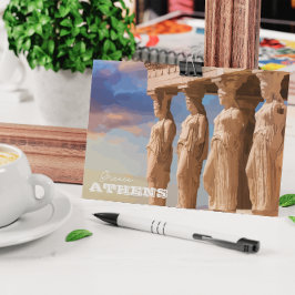 Atenas, tarjeta postal de Grecia