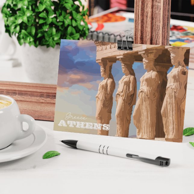 Atenas, tarjeta postal de Grecia (Subido por el creador)