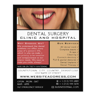 Atención dental, odontología, publicidad dentaria