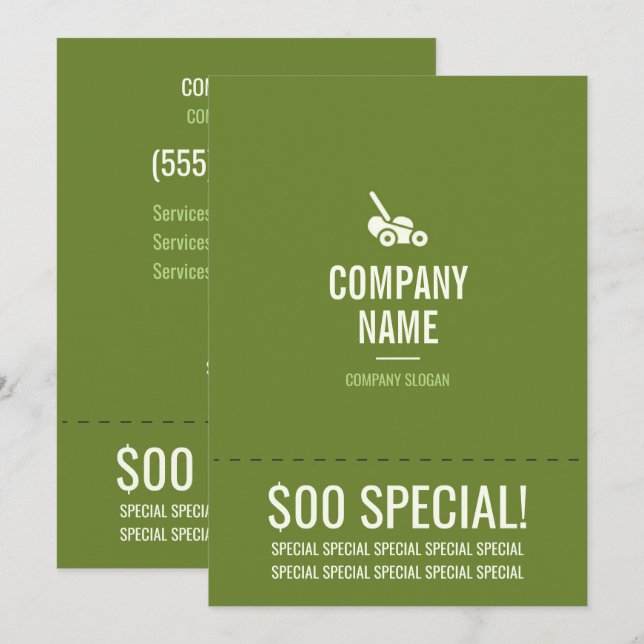 Atención en el jardín de 5 horas al día, todos los (Anverso / Reverso)