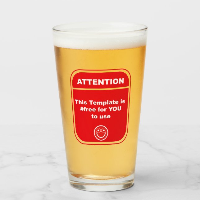 Atención Esta plantilla es #libre de usar Cutomize (Anverso (lleno))