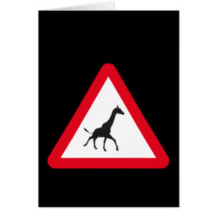 Atención: Giraffe Crossing!
