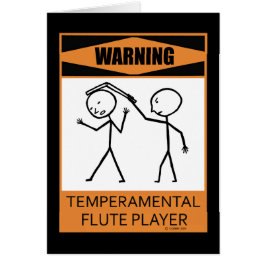 ¡Atención! Jugador de flauta de temperatura
