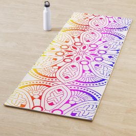Atención Mandala Diseño Yoga Mat