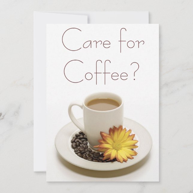 Atención para Invitaciones al Café (Anverso)