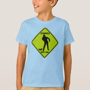 Atención: Zombies - Camiseta de niño