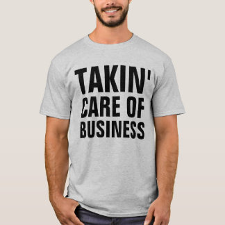 ATENDIENDO NEGOCIOS, CAMISETA VINTAGE