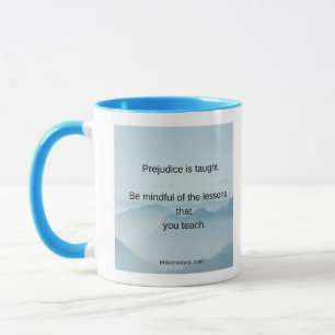 Atento enseñe a la taza (zurda)
