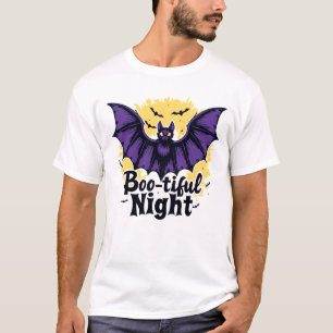 Aterradora barba voladora en bellas camisetas noct