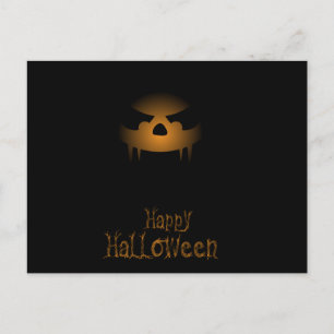 Aterradora postal nocturna de Halloween