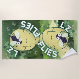 Aterrizaje, zona toalla de playa