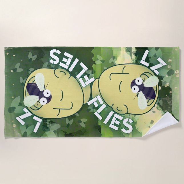 Aterrizaje, zona toalla de playa (Anverso)