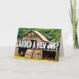 ATERRIZÓ un TRABAJO, tarjeta