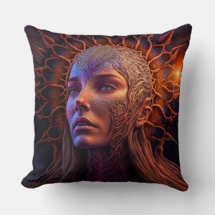 Athena - Cojín decorativo de Diosas Griegas Femeni