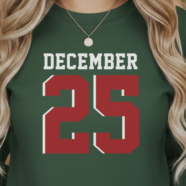 Athletic Sports December 25 Jersey Style (Subido por el creador)