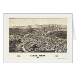 Athol, mapa panorámico de las MAMÁES - 1887