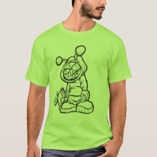 ¡¡¡ATL ALIENS A LA Camiseta básica de los hombres!